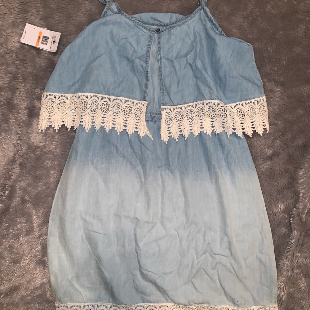 Light jean colored Jessica Simpson dress - Picture 2 of 4